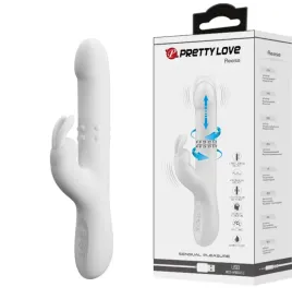 PRETTY LOVE - REESE VIBRATOR WITH SILVER ROTATION