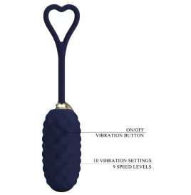 PRETTY LOVE - VIVIAN BLUE REMOTE CONTROL VIBRATING EGG