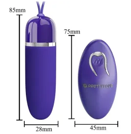 PRETTY LOVE - DARLENE YOUTH VIOLET MINI VIBRIERBULLET