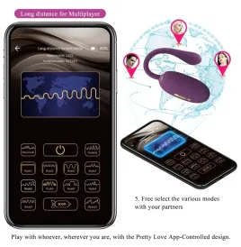 PRETTY LOVE - DOREEN OEUF VIBRANT RECHARGEABLE VIOLET