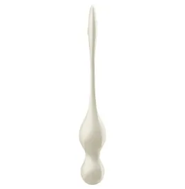 SATISFYER - LOVE BIRDS SFERE KEGEL VIBRANTI BIANCHE