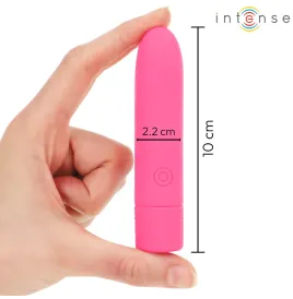 INTENSE - SYMONE USB RICARICABILE VIBRANTE BULLET 8 VIBRAZIONI ROSA 10 X 2,2 CM
