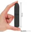 BLACK and SILVER - GERI USB RECHARGEABLE VIBRATING BULLET 8 VIBRATIONS BLACK 10 X 2.2 CM BLACK and SILVER - GERI USB RECHARGEABLE VIBRATING BULLET 8 VIBRATIONS BLACK 10 X 2.2 CM