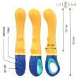INTENSE - VIBRATEUR POINT G JAUNE SHAGGY INTENSE - VIBRATEUR POINT G JAUNE SHAGGY