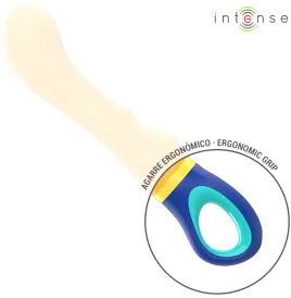 INTENSE - SHAGGY G-SPOT VIBRATOR YELLOW