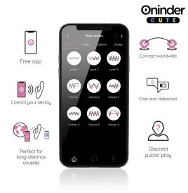 ONINDER CUTE - LOVE BUNNY VIBRATOR G-SPOT CLITORIS - FREE WORLDWIDE APP