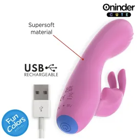 ONINDER CUTE - LOVE BUNNY VIBRADOR PUNTO G Y CLITORIS - APP MUNDIAL GRATUITA