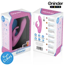 ONINDER CUTE - LOVE BUNNY VIBRADOR PUNTO G Y CLITORIS - APP MUNDIAL GRATUITA
