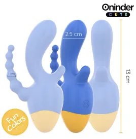 ONINDER CUTE - LOVE 3 SOME TRIPLE VIBRATOR - FREE WORLDWIDE APP