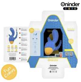 ONINDER CUTE - LOVE 3 SOME TRIPLE VIBRATOR - FREE WORLDWIDE APP
