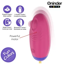 ONINDER CUTE – LIEBE, VERGNÜGEN, VIBRO-WAVE-KOPFEN MIT SILIKON-EI – KOSTENLOSE GLOBALE APP