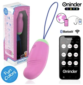 ONINDER CUTE – LIEBE UND VERGNÜGEN: 360° VIBRIERENDES UND ROTIERENDES SILIKON-EI – KOSTENLOSE WELTWEITE APP