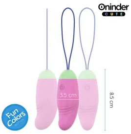 ONINDER CUTE - ŒUF EN SILICONE VIBRANT ET ROTATIF À 360° - APPLICATION MONDIALE GRATUITE