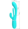 PRETTY LOVE - SHANIA TRIPLE VIBRADOR RABBIT MULTIFUNCIÓN 3 EN 1 PRETTY LOVE - SHANIA TRIPLE VIBRADOR RABBIT MULTIFUNCIÓN 3 EN 1