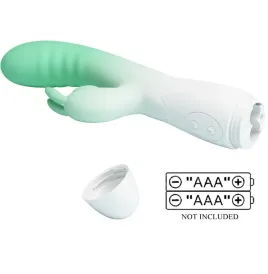 PRETTY LOVE - CERBERUS RABBIT VIBRATOR 3O VIBRATIONEN GRÜN