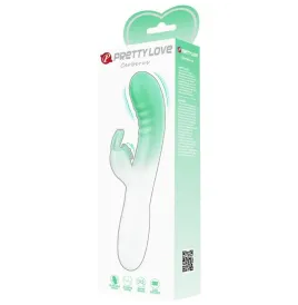 PRETTY LOVE - VIBRATORE CONIGLIO CERBERUS 3O VIBRAZIONI VERDE