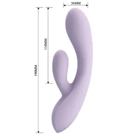 PRETTY LOVE - VIBRATORE CONIGLIO ROSOLYN 10 VIBRAZIONI VIOLA