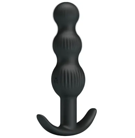 PRETTY LOVE - VIBRATEUR ANAL SIDNEY 10 VIBRATIONS NOIR