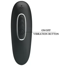 PRETTY LOVE - CORBAN ANAL VIBRATOR 10 VIBRATIONS BLACK