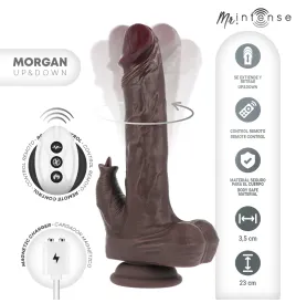 MR INTENSE - MORGAN REALÍSTICO MULTIFUNCIÓN CON VIBRACIÓN Y UP AND DOWN CONTROL REMOTO 23 CM -O- 3.5 CM