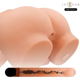 INTENSE DEEP TOUCH - TORSO RICHIE CON ANO E DILDO REALISTICO CON TELECOMANDO A SPINTA E VIBRAZIONE 4,7 KG
