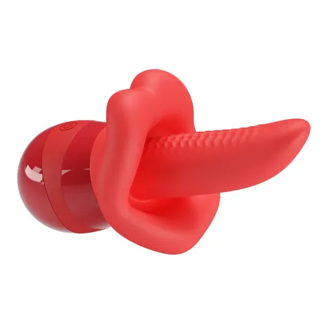 PRETTY LOVE - OBELIA MASTURBATORE VIBRATORE CON LINGUA E MOVIMENTO ORBITALE