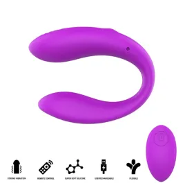 INTENSE - NORA VIBRATING CLAMP STIMULATOR PURPLE