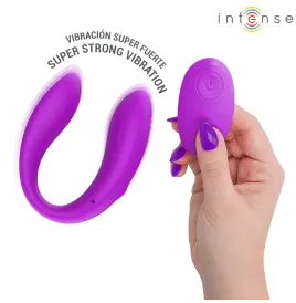 INTENSE - NORA STIMOLATORE VIBRANTE A MORSETTO VIOLA