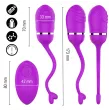 INTENSE - SOOKIE REMOTE CONTROL VIBRATING EGG PURPLE INTENSE - SOOKIE REMOTE CONTROL VIBRATING EGG PURPLE