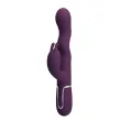 PRETTY LOVE - VIBRATORE A FORMA DI CONIGLIO LOURSEN CON MOVIMENTO DI SPINTA E 7 VIBRAZIONI, RICARICABILE TRAMITE USB, VIOLA PRETTY LOVE - VIBRATORE A FORMA DI CONIGLIO LOURSEN CON MOVIMENTO DI SPINTA E 7 VIBRAZIONI, RICARICABILE TRAMITE USB, VIOLA