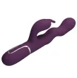 PRETTY LOVE - VIBRATORE A FORMA DI CONIGLIO LOURSEN CON MOVIMENTO DI SPINTA E 7 VIBRAZIONI, RICARICABILE TRAMITE USB, VIOLA PRETTY LOVE - VIBRATORE A FORMA DI CONIGLIO LOURSEN CON MOVIMENTO DI SPINTA E 7 VIBRAZIONI, RICARICABILE TRAMITE USB, VIOLA