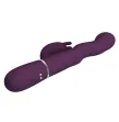 PRETTY LOVE - LOURSEN RABBIT VIBRATOR WITH THRUSTING MOTION AND 7 VIBRATIONS USB RECHARGEABLE PURPLE PRETTY LOVE - LOURSEN RABBIT VIBRATOR WITH THRUSTING MOTION AND 7 VIBRATIONS USB RECHARGEABLE PURPLE