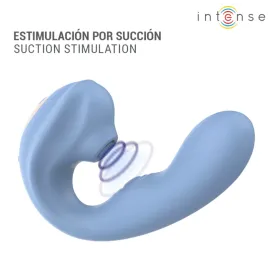 INTENSE - GINA ESTIMULADOR DE CLÍTORIS MULTIFUNCIÓN AZUL