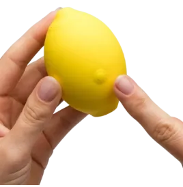 ROMP - LEMON CRUSH PLEASURE AIR STIMULATEUR CLITORIAL JAUNE