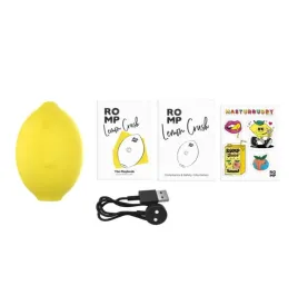 ROMP - LEMON CRUSH PLEASURE AIR CLITORAL STIMULATOR YELLOW