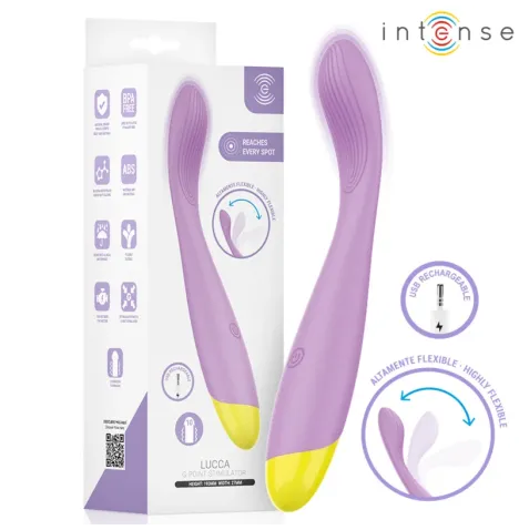 INTENSE - LUCCA FLEXIBLER, USB-AUFLADBARER G-PUNKT-STIMULATOR