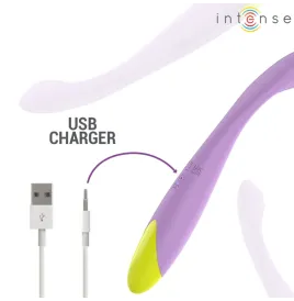 INTENSE - LUCCA STIMULATEUR DE POINT G FLEXIBLE RECHARGEABLE PAR USB