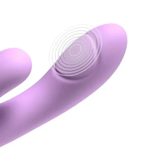 FANTASY FOR HER - INTIMOTION FLUTTER PRO PURPLE G-SPOT and CLITORAL RABBIT VIBRATOR