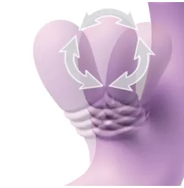 FANTASY FOR HER - INTIMOTION FLUTTER PRO VIBRATEUR LAPIN VIOLET POUR POINT G ET CLITORIAL