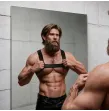 FETISH SUBMISSIVE ATTITUDE - HARNAIS DE POITRINE EN NÉOPRÈNE POUR HOMMES TAILLE L FETISH SUBMISSIVE ATTITUDE - HARNAIS DE POITRINE EN NÉOPRÈNE POUR HOMMES TAILLE L