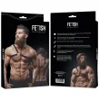 FETISH SUBMISSIVE - HARNAIS EN CUIR ÉCOLOGIQUE POUR HOMMES ÉPAULES CROISÉES ATTITUDE FETISH SUBMISSIVE - HARNAIS EN CUIR ÉCOLOGIQUE POUR HOMMES ÉPAULES CROISÉES ATTITUDE