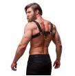 FETISH SUBMISSIVE ATTITUDE - HARNAIS DE POITRINE EN ÉCO-CUIR POUR HOMMES FETISH SUBMISSIVE ATTITUDE - HARNAIS DE POITRINE EN ÉCO-CUIR POUR HOMMES