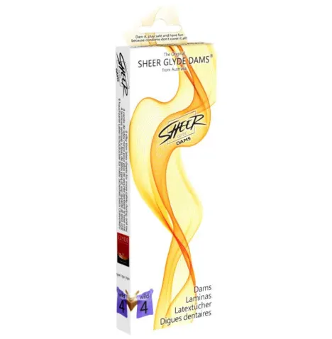 SHEER GLYDE - DAMS LAMINAS LATTICE SESSO ORALE MORE SELVATICHE