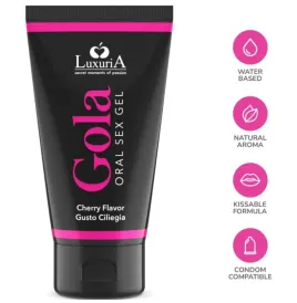 INTIMATELINE LUXURIA - ORAL SEX GEL CHERRY FLAVOR 50 ML
