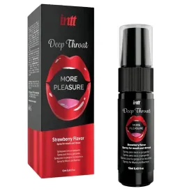INTT - DEEP THROAT MORE PLEASURE ORAL SPRAY STRAWBERRY FLAVOR