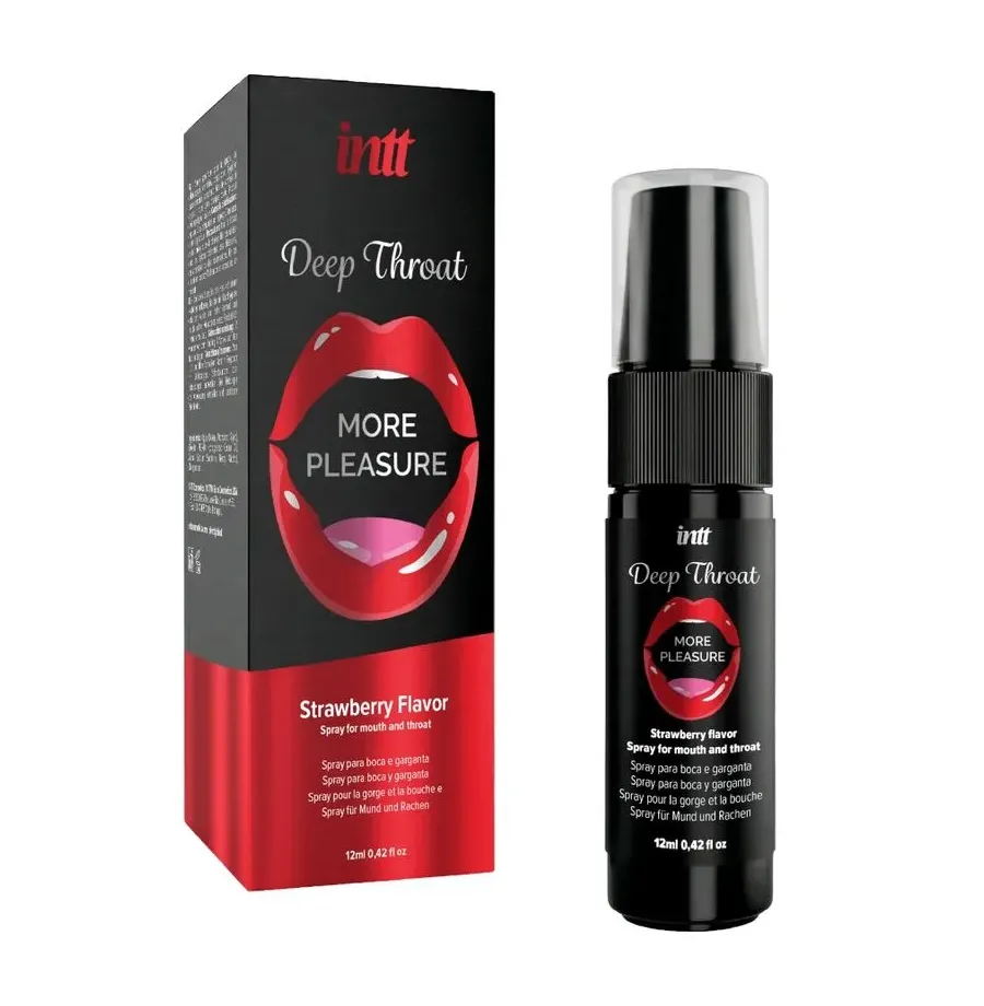 INTT - SPRAY ORALE PER GOLA PROFONDA, PIÙ PIACERE, GUSTO FRAGOLA INTT - SPRAY ORALE PER GOLA PROFONDA, PIÙ PIACERE, GUSTO FRAGOLA