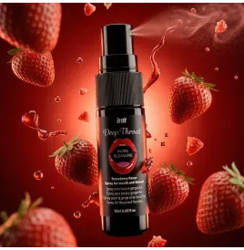 INTT - SPRAY ORALE PER GOLA PROFONDA, PIÙ PIACERE, GUSTO FRAGOLA