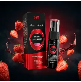 INTT – DEEP THROAT MORE PLEASURE ORAL SPRAY ERDBEERGESCHMACK