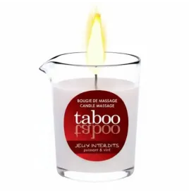 RUF - TABOO MASSAGE CANDLE FOR HIM JEUX INTERDITS WILD LICHEN SCENT