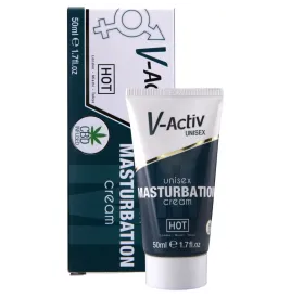 HOT - CRÈME DE MASTURBATION CHAUDE AU CBD UNISEXE 100 ML